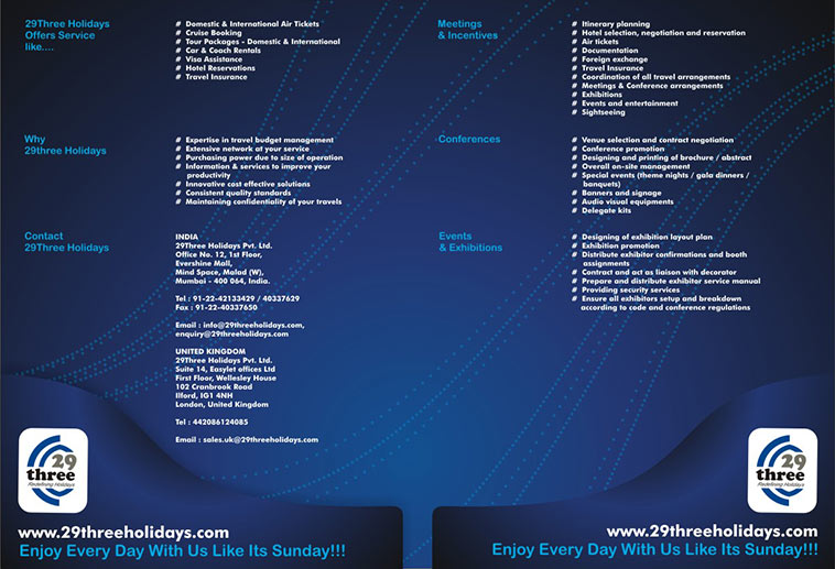 TTF Brochure design inside