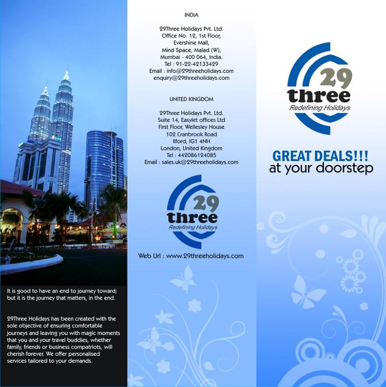 29Three Holidays leaflet artwork01-front